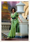 Black Cat By Rajpath Tissue Linen Saree Wholesale Clothing Suppliers In India
